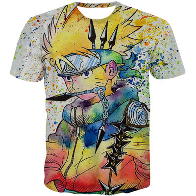 Uchiha Sasuke 3d tshirts Men Women Summer