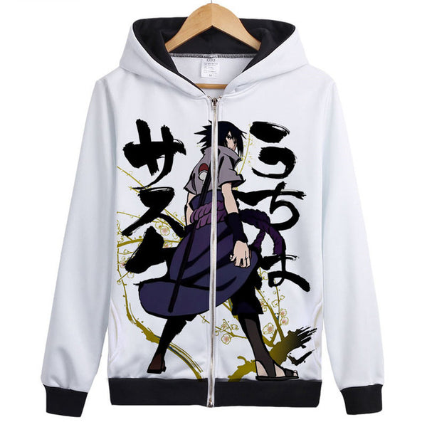 New Naruto Hoodie Anime Uchiha Sasuke Cosplay Coat Uzumaki Naruto