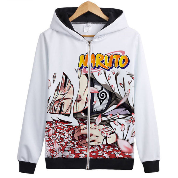 New Naruto Hoodie Anime Uchiha Sasuke Cosplay Coat Uzumaki Naruto