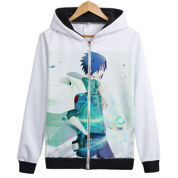 New Naruto Hoodie Anime Uchiha Sasuke Cosplay Coat Uzumaki Naruto