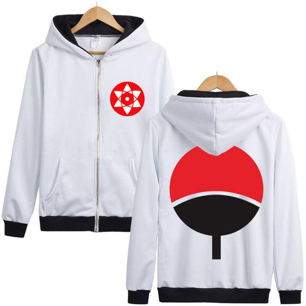 New Naruto Hoodie Anime Uchiha Sasuke Cosplay Coat Uzumaki Naruto