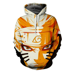 New Sweatshirts Men Hipster 3d Anime Naruto Sasuke Cool Hoodie