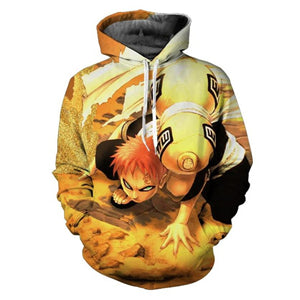 New Sweatshirts Men Hipster 3d Anime Naruto Sasuke Cool Hoodie