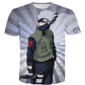 Naruto Kyuubi Uchiha Sasuke Prints tshirts Men Women 3D t shirt
