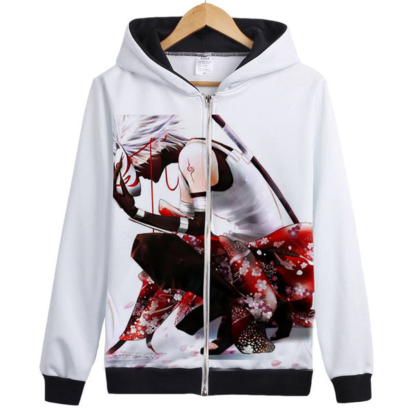 New Naruto Hoodie Anime Uchiha Sasuke Cosplay Coat Uzumaki Naruto