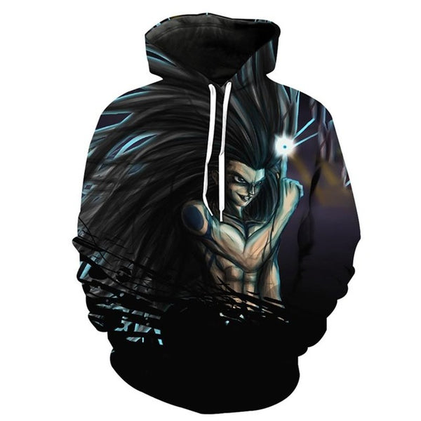 New Sweatshirts Men Hipster 3D Anime Naruto Sasuke Cool Hoodies