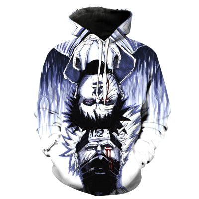 2017 New Fashion Men's Naruto Uchiha Sasuke print hoodies