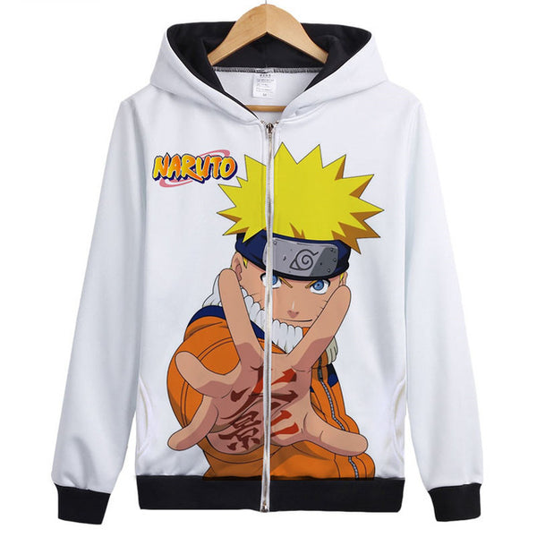 New Naruto Hoodie Anime Uchiha Sasuke Cosplay Coat Uzumaki Naruto