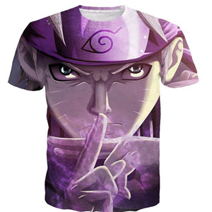 Naruto Kyuubi Uchiha Sasuke Prints tshirts Men Women 3D t shirt