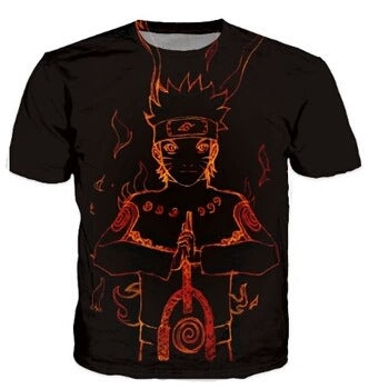 Cloudstyle Naruto Tshirt 3D